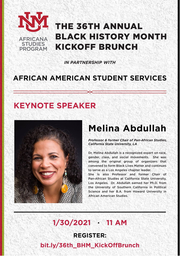Africana Studies 36th Annual Black History Month Kickoff Brunch [article image]