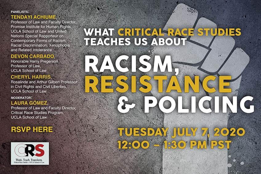 What Critical Race Studies Teaches Us About Racism, Resistance & Policing [article image]