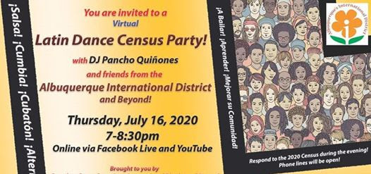 Virtual Latin Dance Census Party [article image]