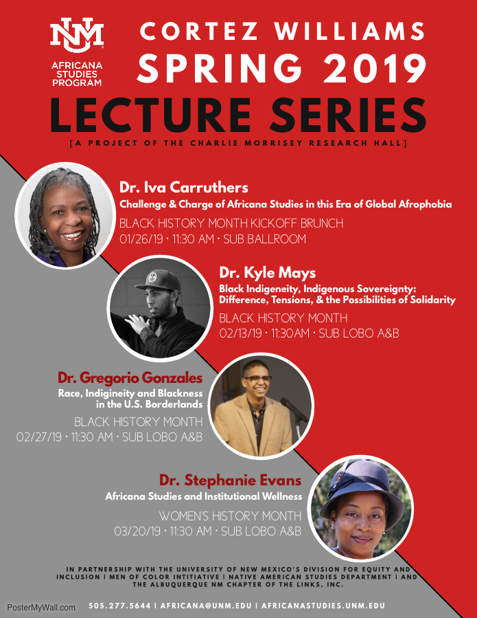 Lecture: Africana Studies Program Spring 2019 Lecture Series [article image]