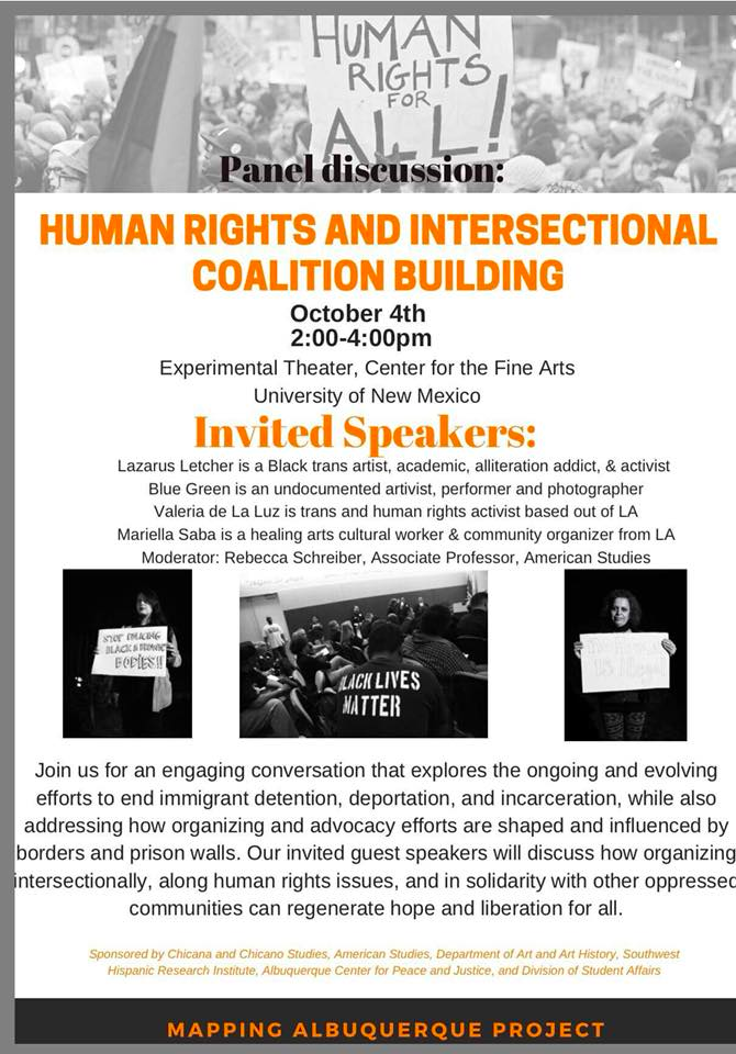 Panel discussion: Human Rights and Intersectional Coalition Building [article image]