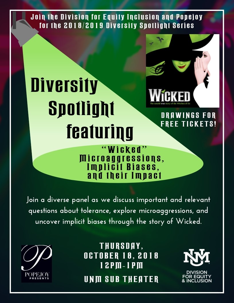 Panel Discussion: "Wicked" Microaggressions, Implicit Biases, and their Impact [article image]